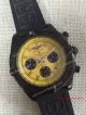 2017 Copy Breitling Avenger Chronograph Watch Yellow Face Black Rubber  (2)_th.jpg